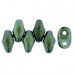 Abalorios Matubo MiniDuo 2.5x4mm Polychrome - aqua teal